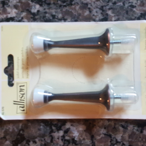 Allison Solid Doorstops new in package oil-rubbed bronze Model AL-570 lot of 3 - Picture 2 of 7